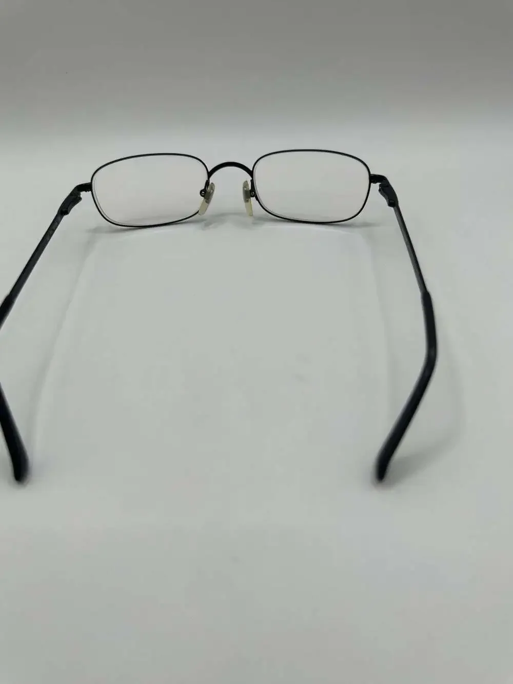 Giorgio Armani Eyeglasses 283 706 Black Rectangular Metal Frames 50-19 135